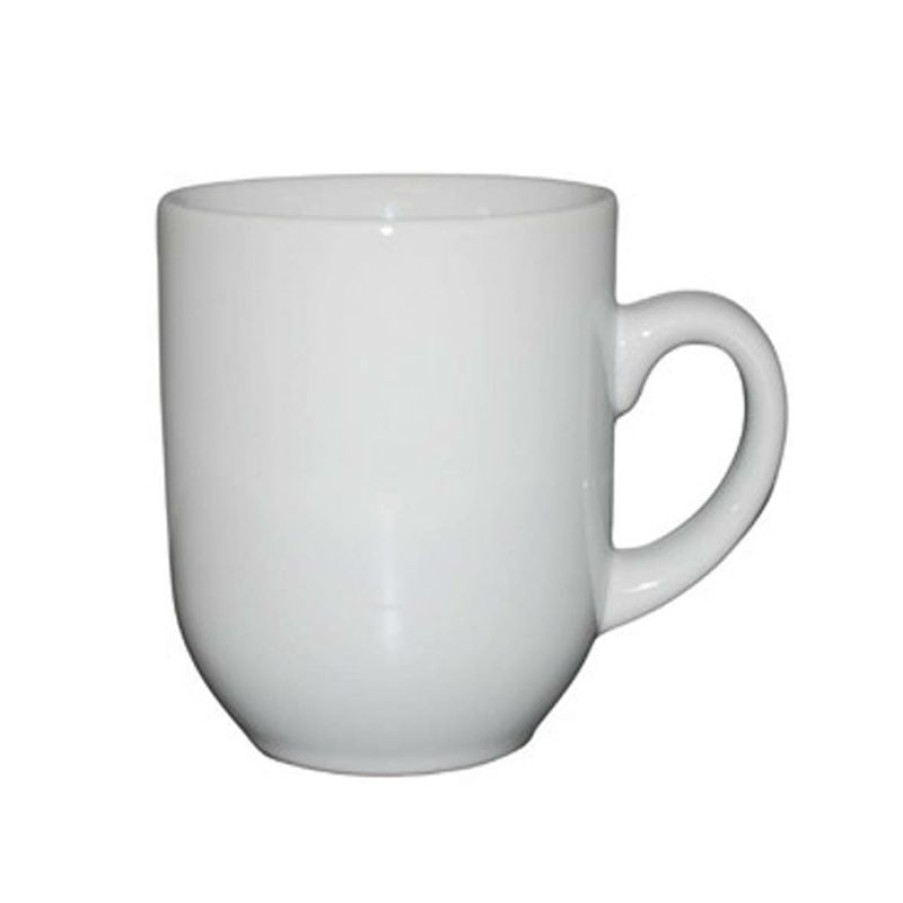 Mokken Mokken Fabriek | Palmer Mok Rond Roomwit 23 Cl.
