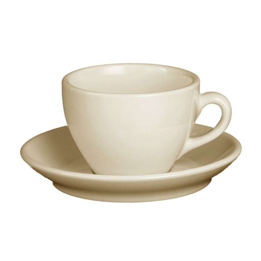 Cappuccino Kopjes Mokken Fabriek | Robusta Cappuccino Ivoor 20 Cl. Set