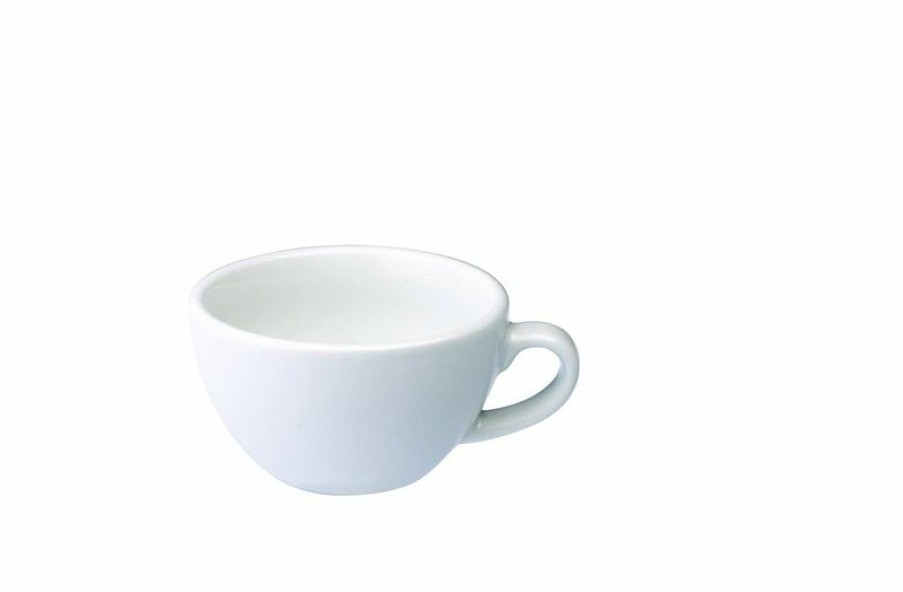 Koffiekopjes Mokken Fabriek | Egg Koffie Kop 15 Cl. Wit