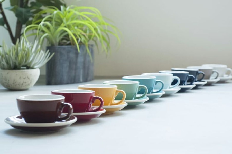 Koffiekopjes Mokken Fabriek | Egg Koffie Kop 15 Cl. Wit