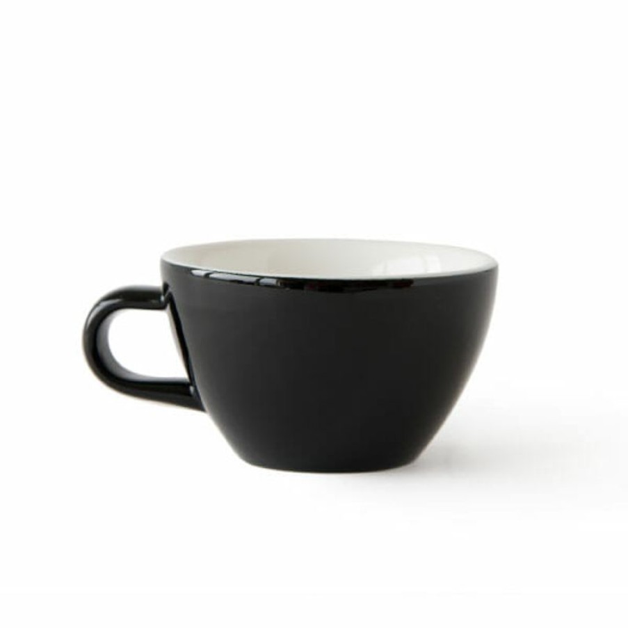 Cappuccino Kopjes Mokken Fabriek | Acme Penguin Cappuccino Kop 19 Cl. Zwart