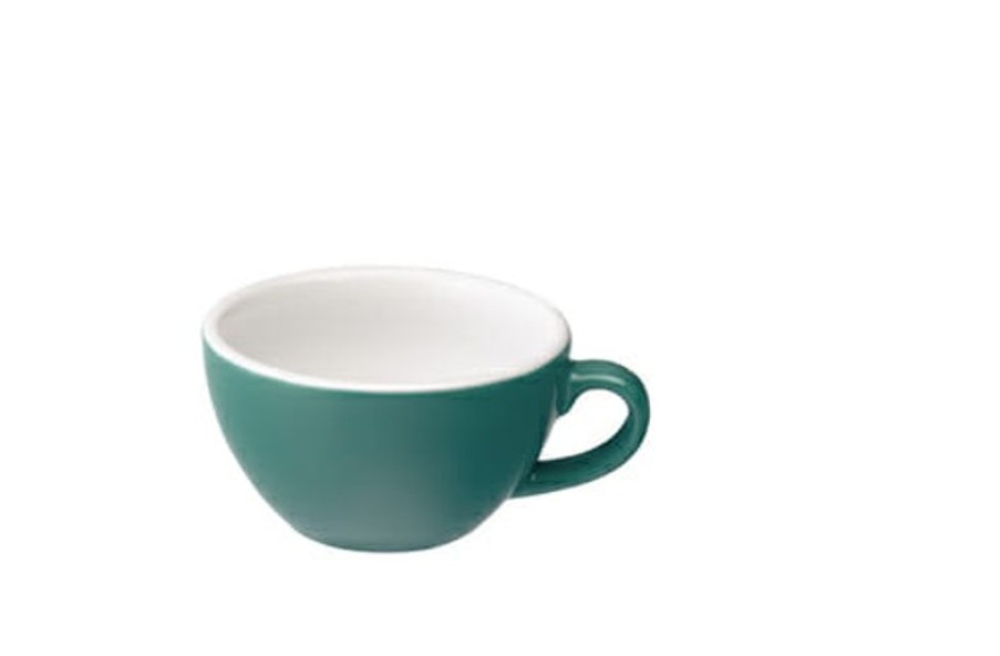 Cappuccino Kopjes Mokken Fabriek | Egg Cappuccino Kop 20 Cl. Teal