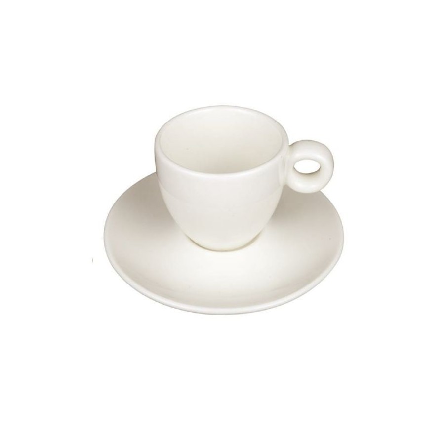 Espresso Kopjes Mokken Fabriek | Bola Espresso Roomwit 8 Cl. Set