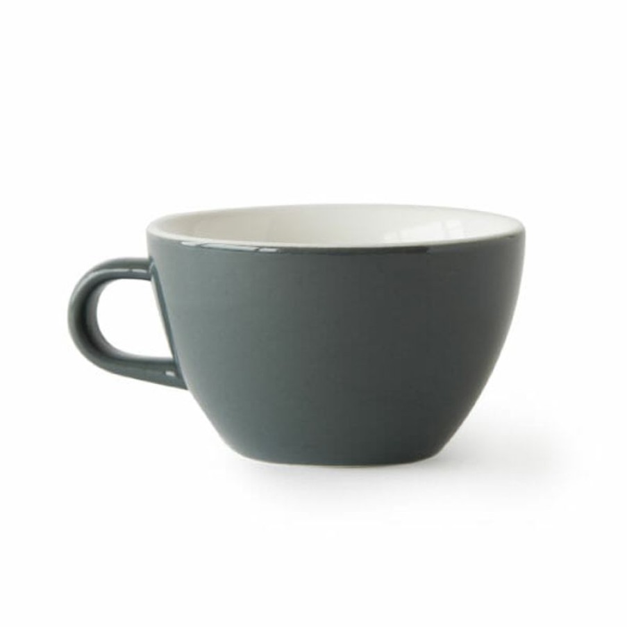 Cappuccino Kopjes Mokken Fabriek | Acme Dolphin Latte Kop 28 Cl. Grijs