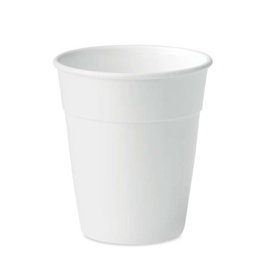 Mokken Mokken Fabriek | Budget Pp Koffiebeker 35 Cl. Wit
