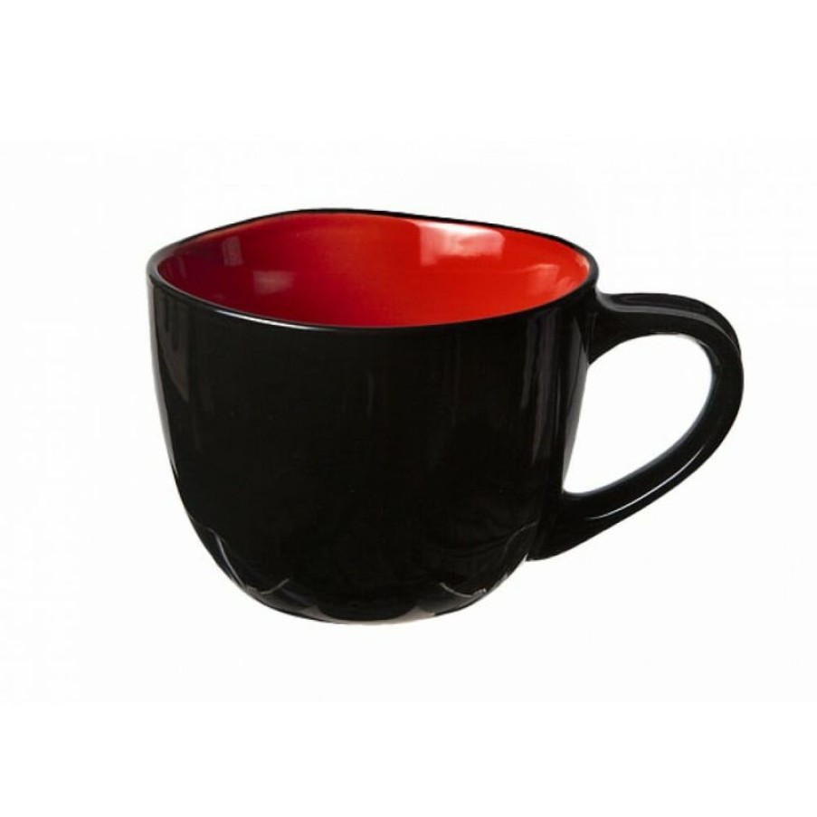 Koffiekopjes Mokken Fabriek | Finesse Red Kop 18 Cl.