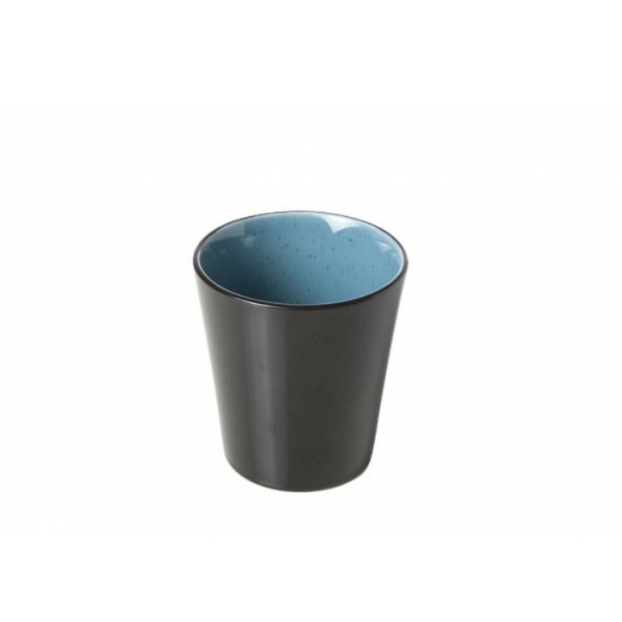 Mokken Mokken Fabriek | Finesse Blue Beker Zonder Oor 34 Cl.