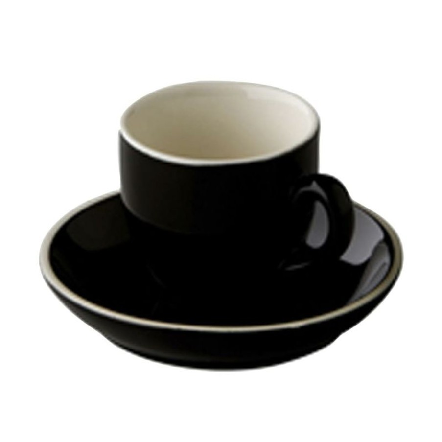 Koffiekopjes Mokken Fabriek | Robusta Koffie Zwart 15 Cl. Set