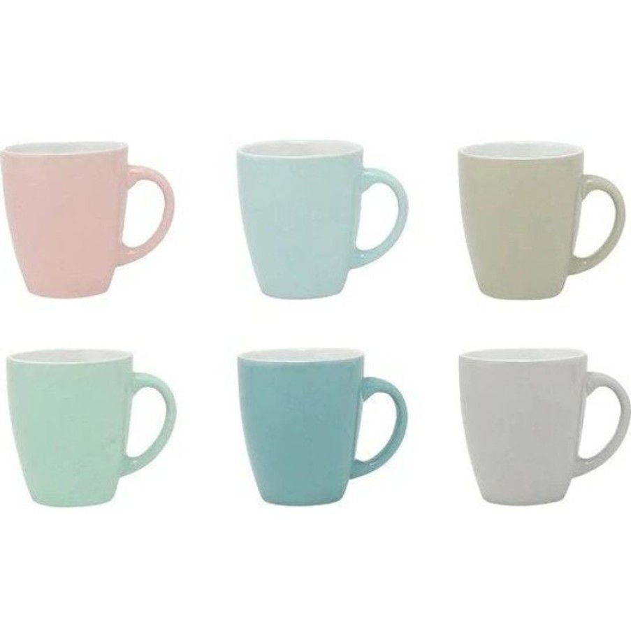 Koffiekopjes Mokken Fabriek | Senseo Mok 16 Cl. Pastel Kleuren Assorti
