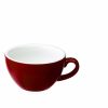 Cappuccino Kopjes Mokken Fabriek | Egg Cappuccino Kop 25 Cl. Rood