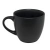Mokken Mokken Fabriek | Mat Zwarte Lungo Mok 18 Cl