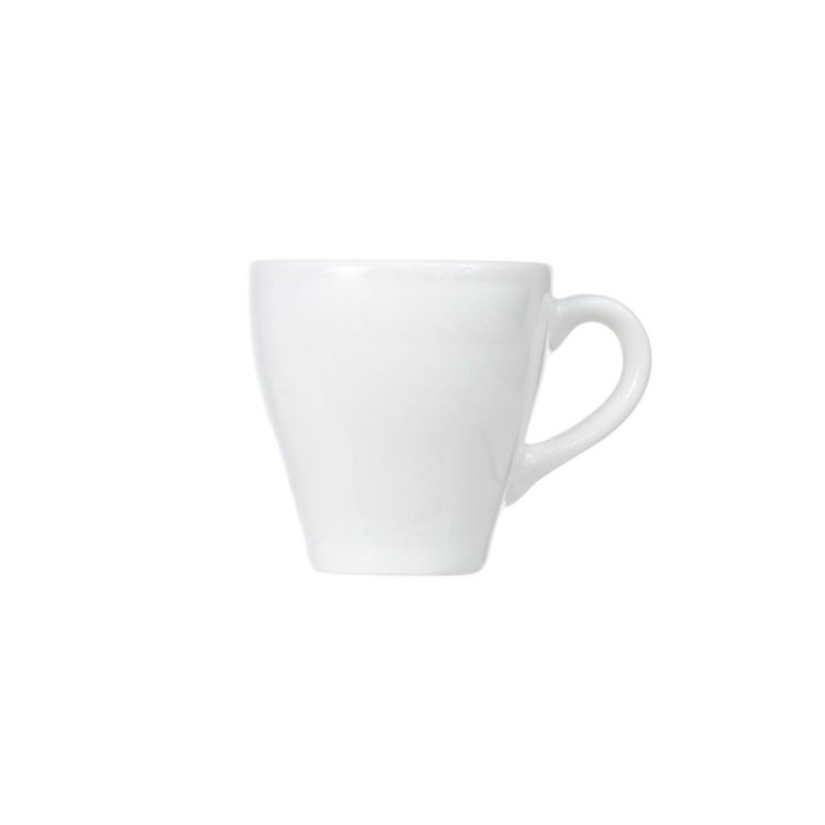 Espresso Kopjes Mokken Fabriek | Barista Espresso Kop Ivoor 7 Cl.