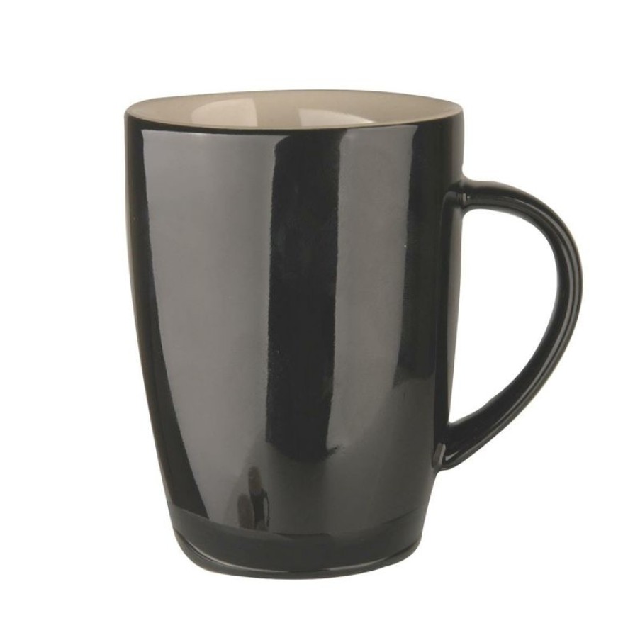 Mokken Mokken Fabriek | Robusta Mok Zwart 18 Cl.