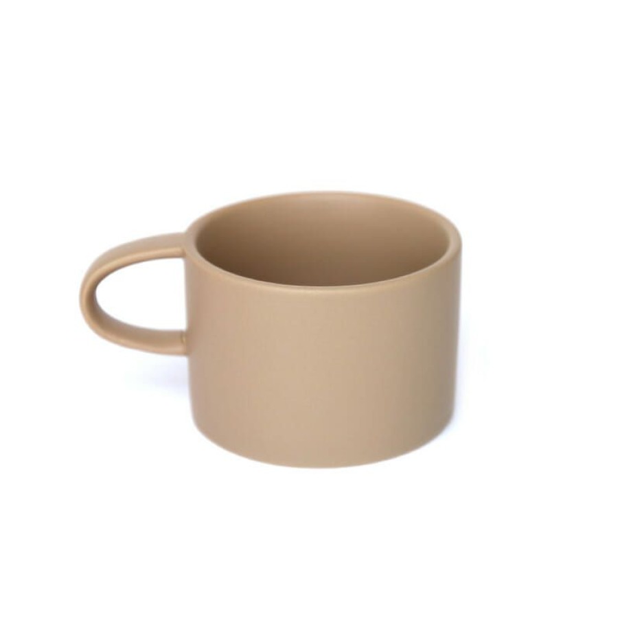 Koffiekopjes Mokken Fabriek | Vertigo Koffiekop Bruin 15 Cl.