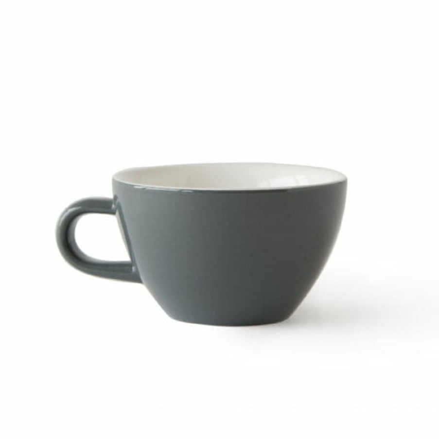 Cappuccino Kopjes Mokken Fabriek | Acme Dolphin Cappuccino Kop 19 Cl. Grijs