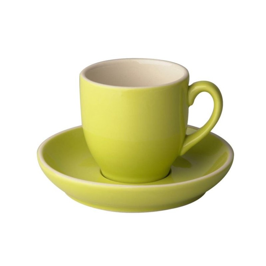 Koffiekopjes Mokken Fabriek | Robusta Koffie Groen 15 Cl. Set