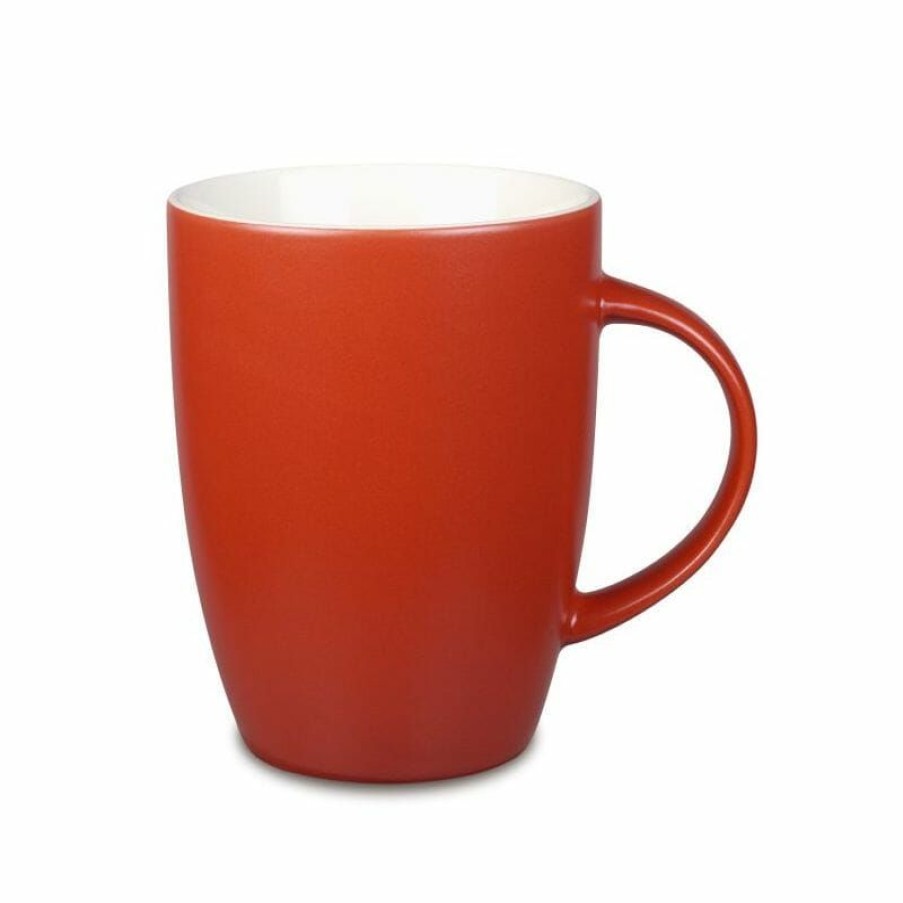 Mokken Mokken Fabriek | Elite Matt Mok Rood-Wit 25 Cl