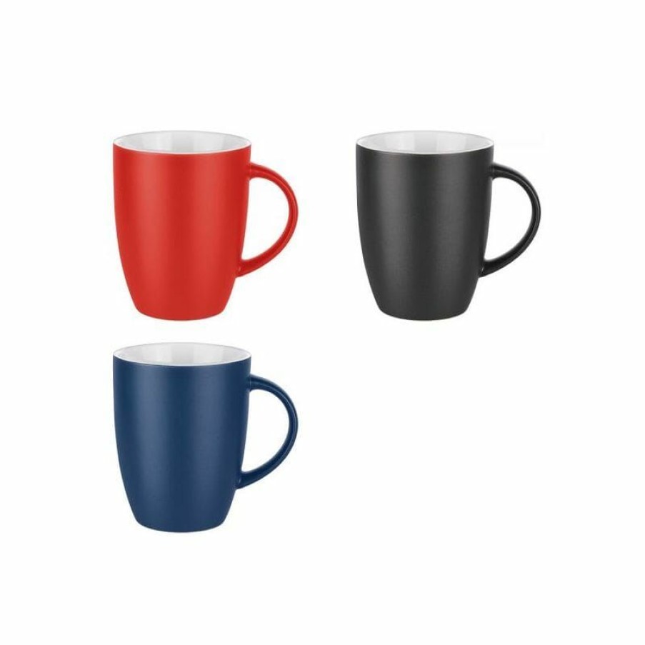 Mokken Mokken Fabriek | Elite Matt Mok Rood-Wit 25 Cl