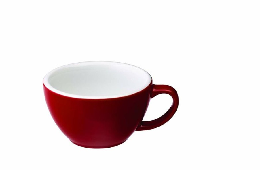 Cappuccino Kopjes Mokken Fabriek | Egg Latte Kop 30 Cl. Rood