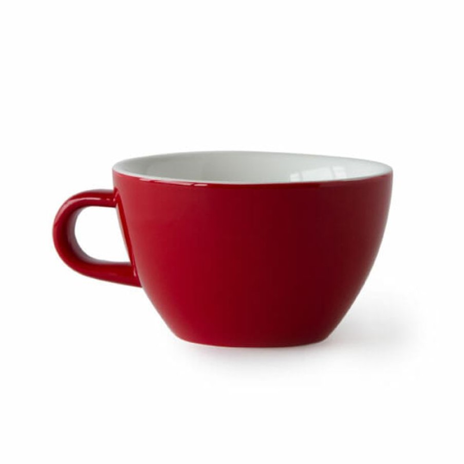 Cappuccino Kopjes Mokken Fabriek | Acme Rata Latte Kop 28 Cl. Rood