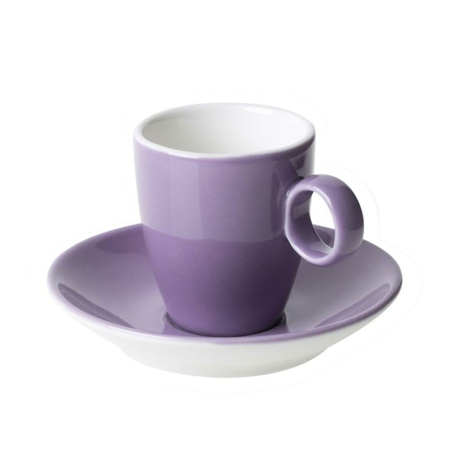 Espresso Kopjes Mokken Fabriek | Bart Espresso Paars 6,5 Cl. Set