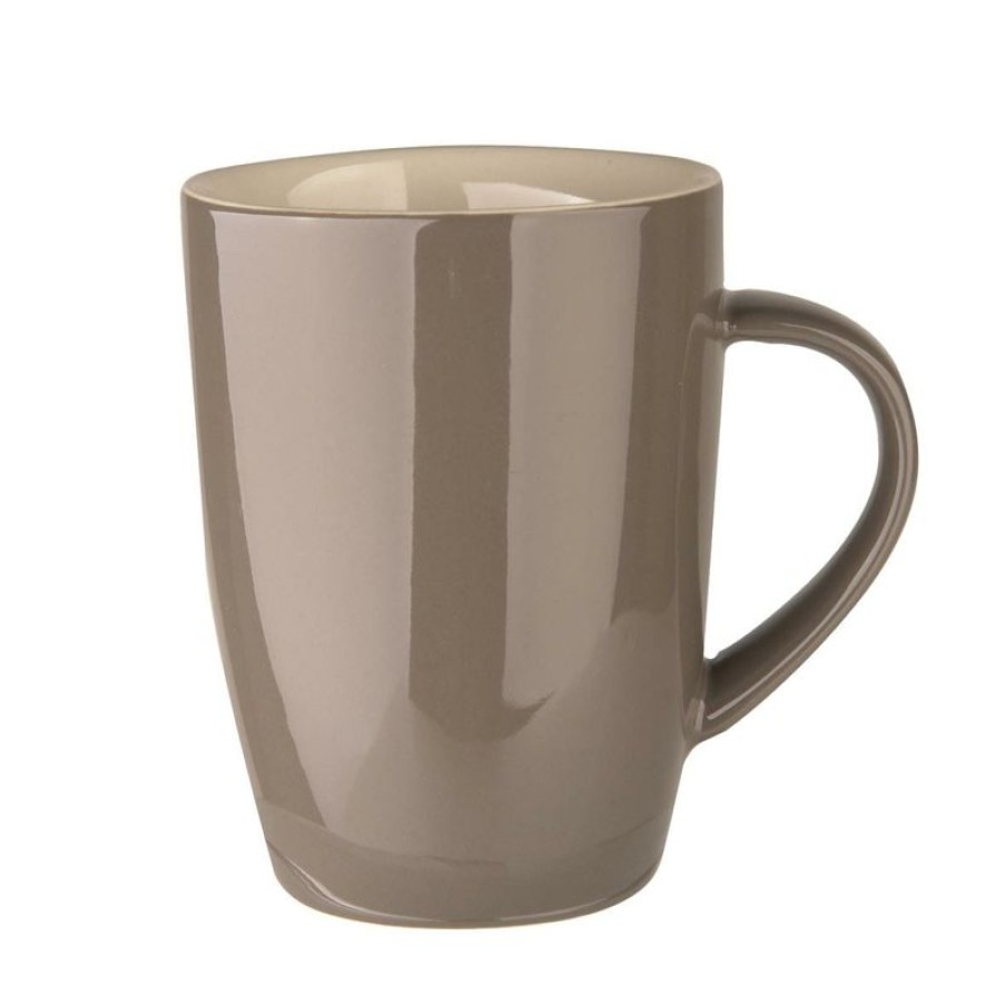 Mokken Mokken Fabriek | Robusta Mok Grijs 18 Cl.