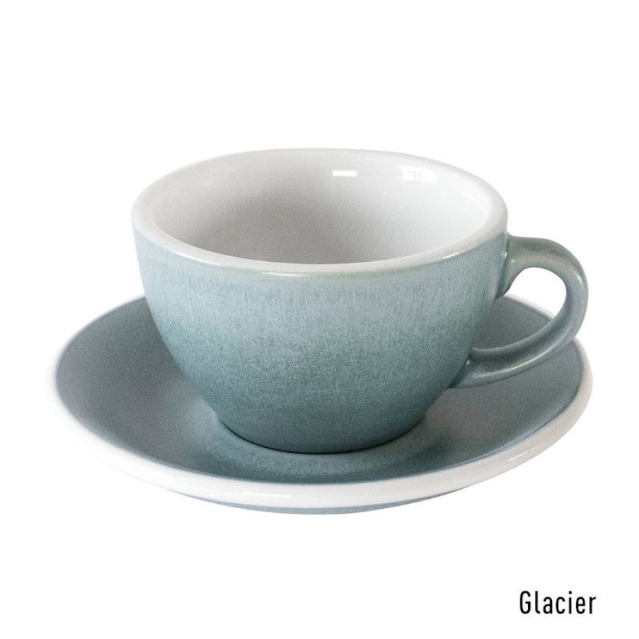 Cappuccino Kopjes Mokken Fabriek | Egg Cappuccino Kop & Schotel 20 Cl. Glacier