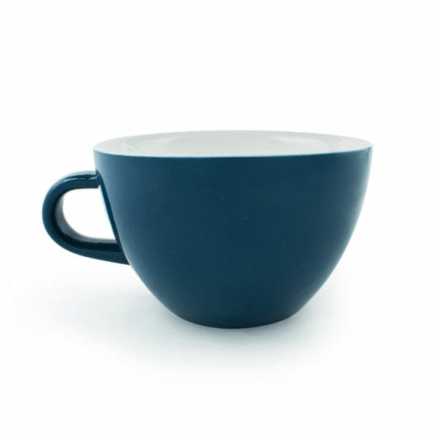 Cappuccino Kopjes Mokken Fabriek | Acme Whale Latte Kop 28 Cl. Blauw