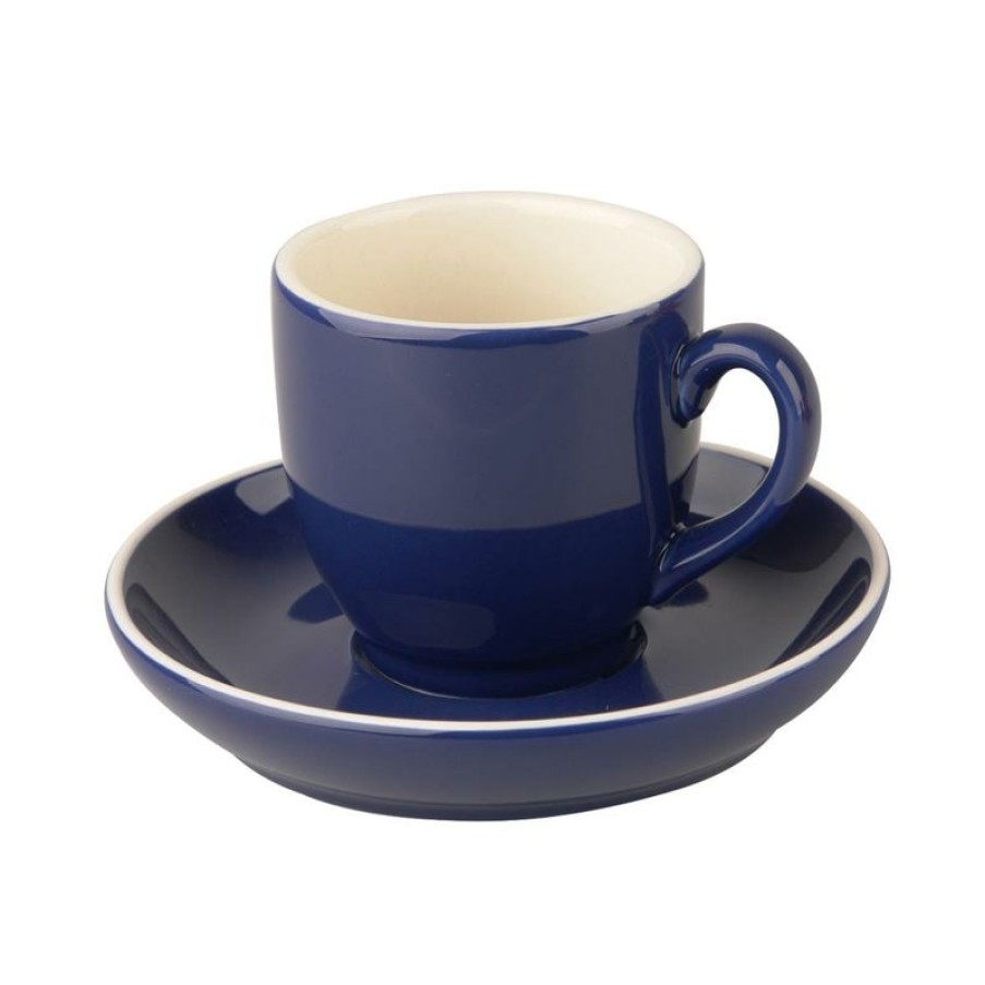 Koffiekopjes Mokken Fabriek | Robusta Koffie Blauw 15 Cl. Set